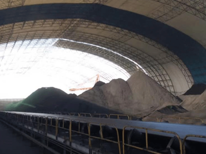 衡水煤棚料仓网架